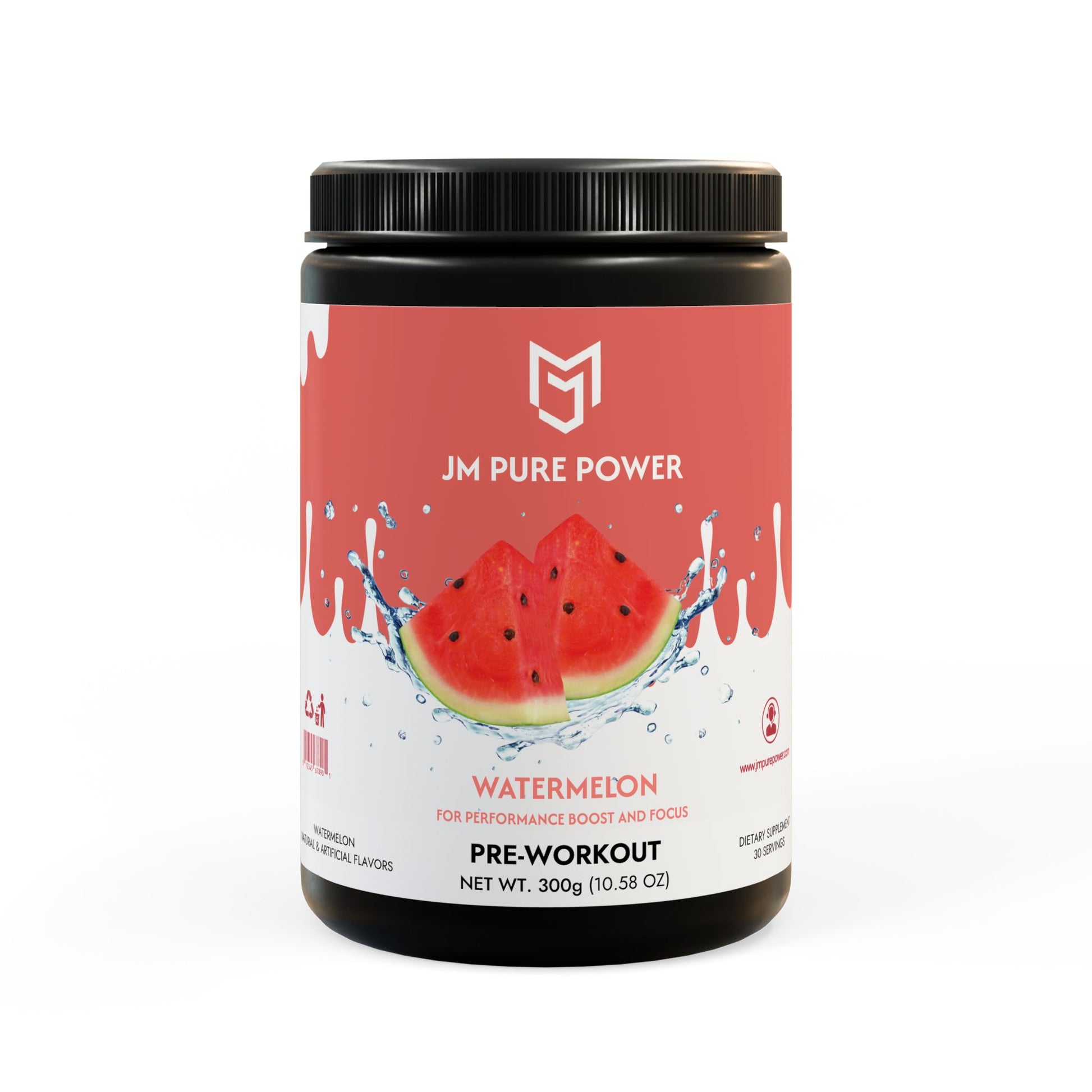 Pre-Workout Supplement, Watermelon (300g, 10.58oz)