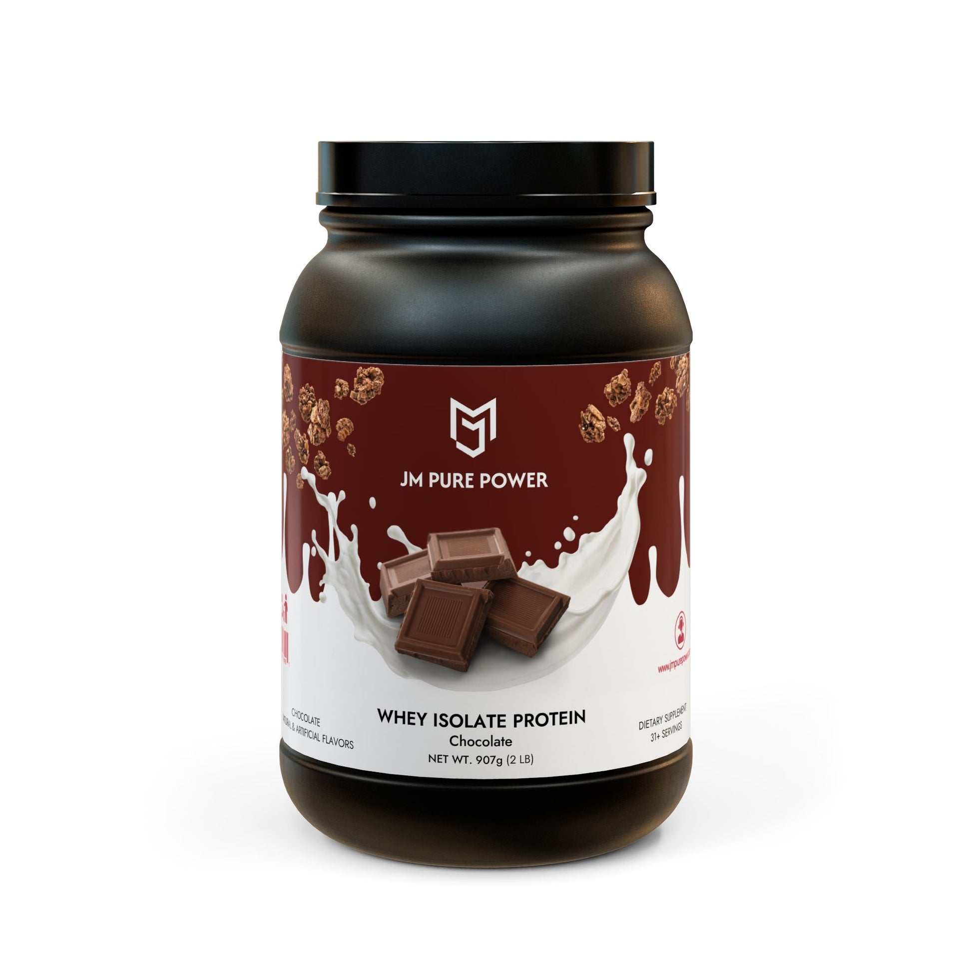 Whey Isolate Protein Supplement (907g, 2lb)