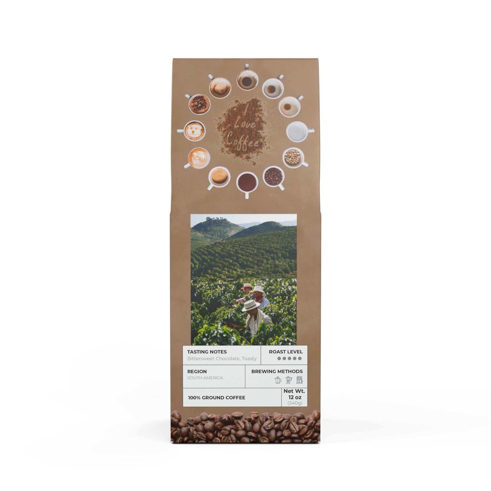 Bitterroot Smooth Coffee Blend Dark French Roast