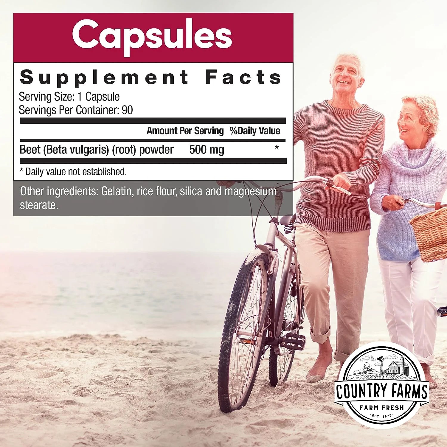Bountiful Beets Capsules, 90 Ct