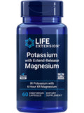 Potassium with Extend-Release Magnesium – Heart Health Supplement for Blood Pressure Support with Two Essential Minerals – Non-Gmo, Vegetarian, Gluten-Free – 60 Capsules