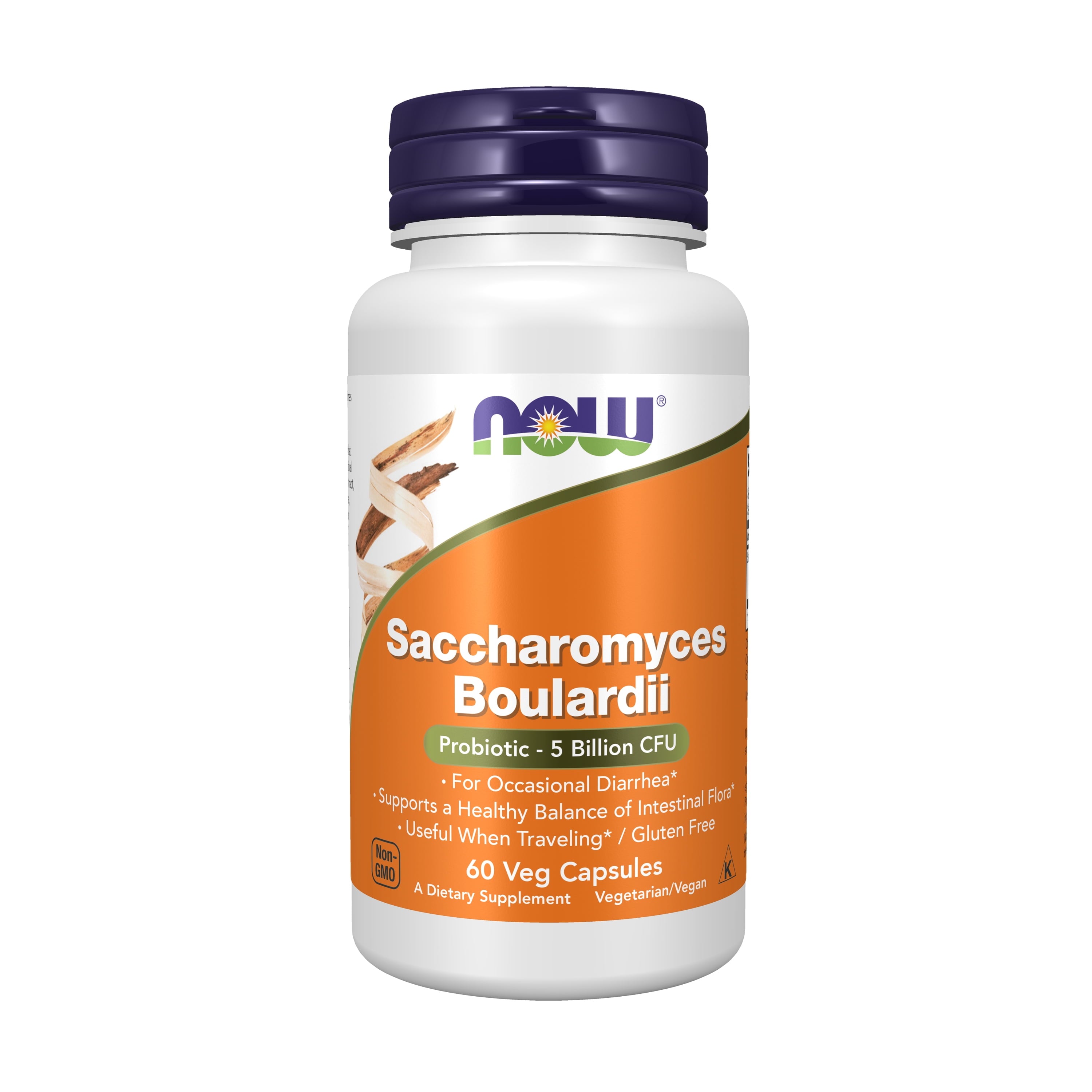 Supplements, Saccharomyces Boulardii, 5 Billion CFU Probiotic, 60 Veg Capsules