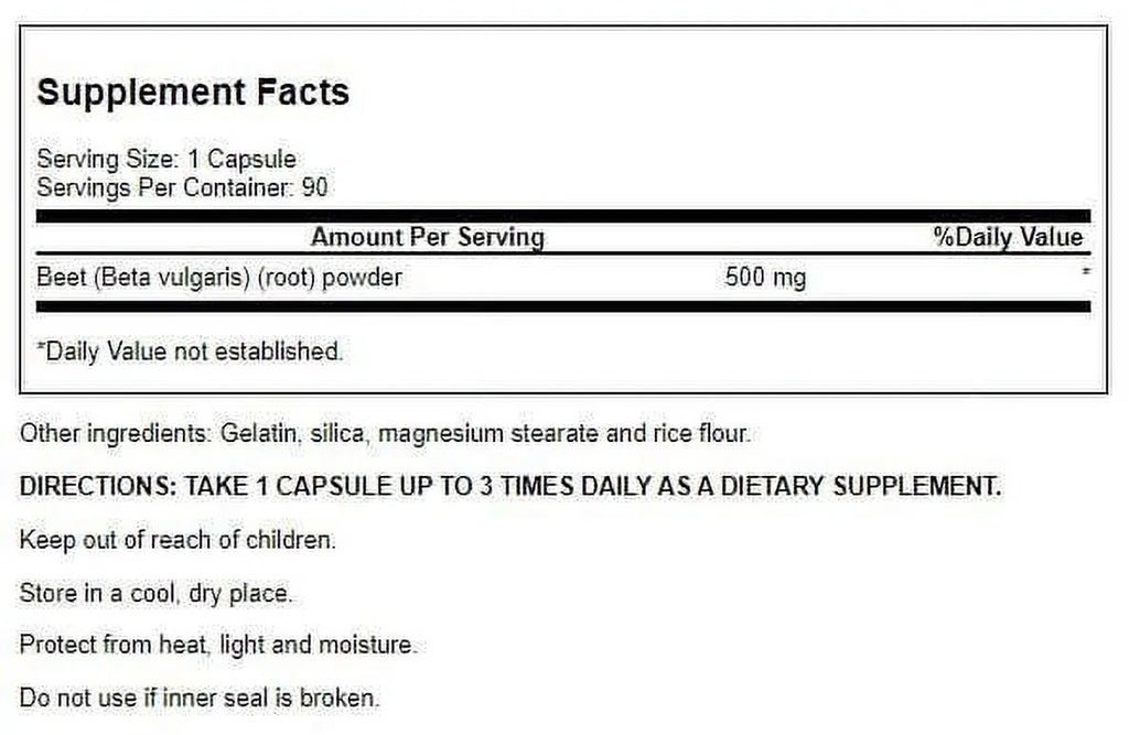 Bountiful Beets Capsules, 90 Ct